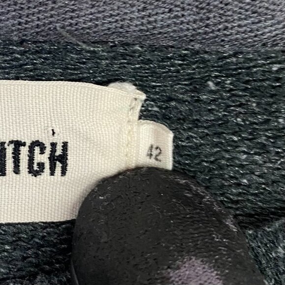 Taylor Stitch Sweater Raglan Sweatshirt Men's 42 Fits Medium Gray Speckled - Picture 3 of 12